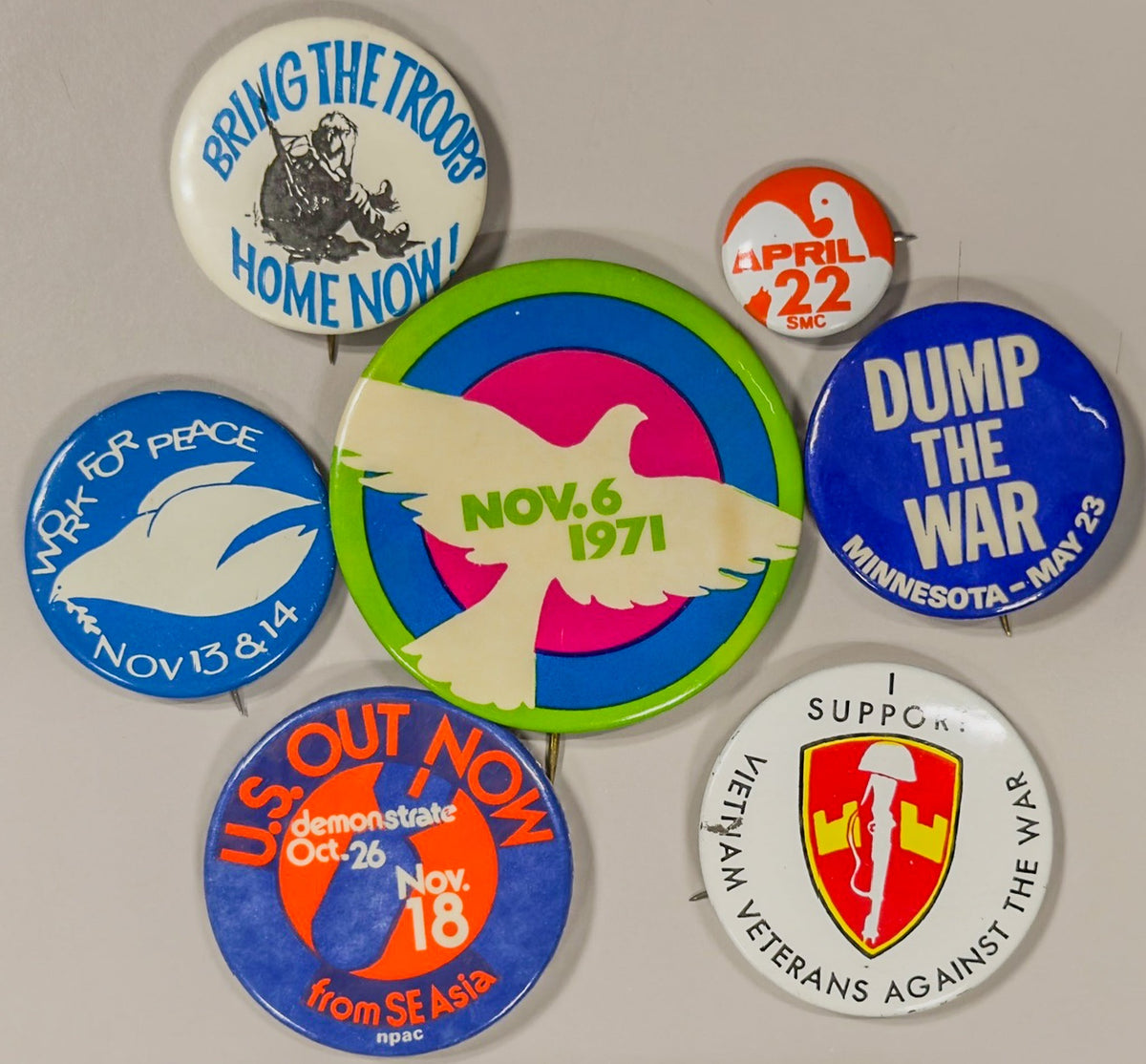 Pins/Buttons