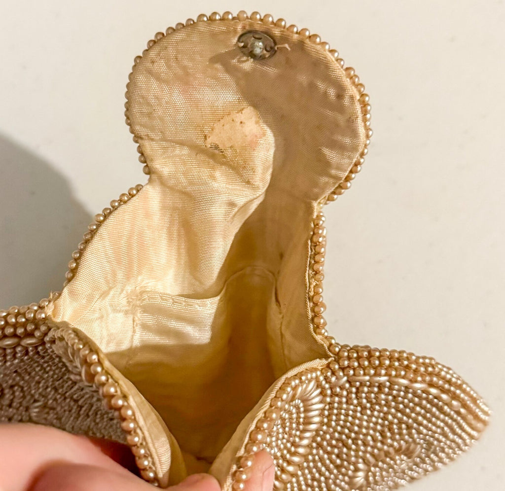 VINTAGE Beaded & Sequined Purse