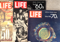 LOT 3 LIFE MAGAZINES-DECADES 50s 60s 70s