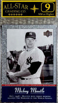 Mickey Mantle 2001 Upper Deck Pinstripes Exclusive MM23 PSA 9