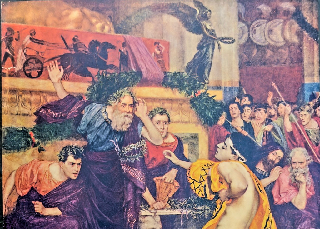 1903 Supplement to Indianapolis Journal- Frank M. Bennett Roman Scene