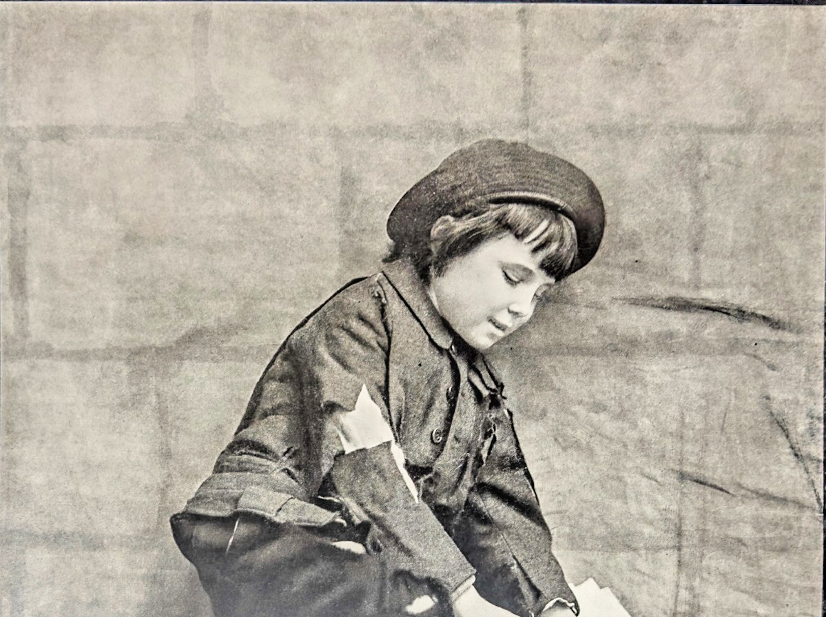 Early 1900 “Counting His Money' Portrait– Supplement to The Sunday Sentinel