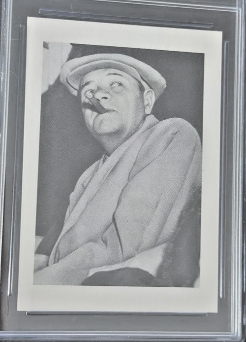 BABE RUTH 1980 THE Franchise Taking a Puff #73 CARD PSA 9.5