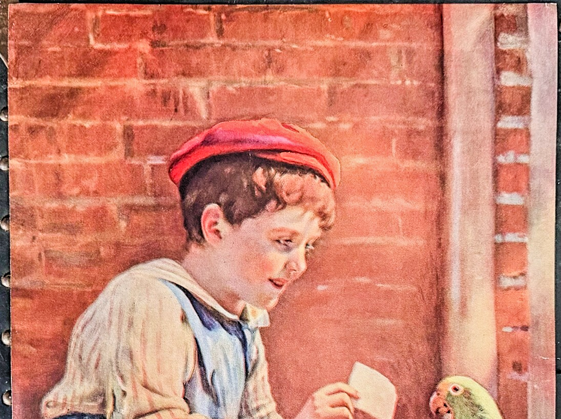 1907 Chicago Tribune Art Supplement — "Polly Want a Cracker"