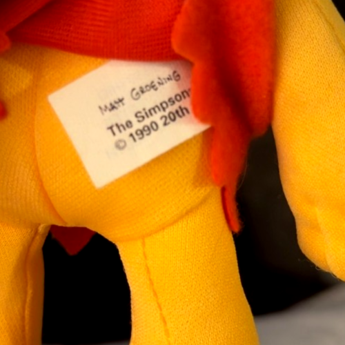 Vintage The Simpsons Plush Doll Lot – Complete Family Set