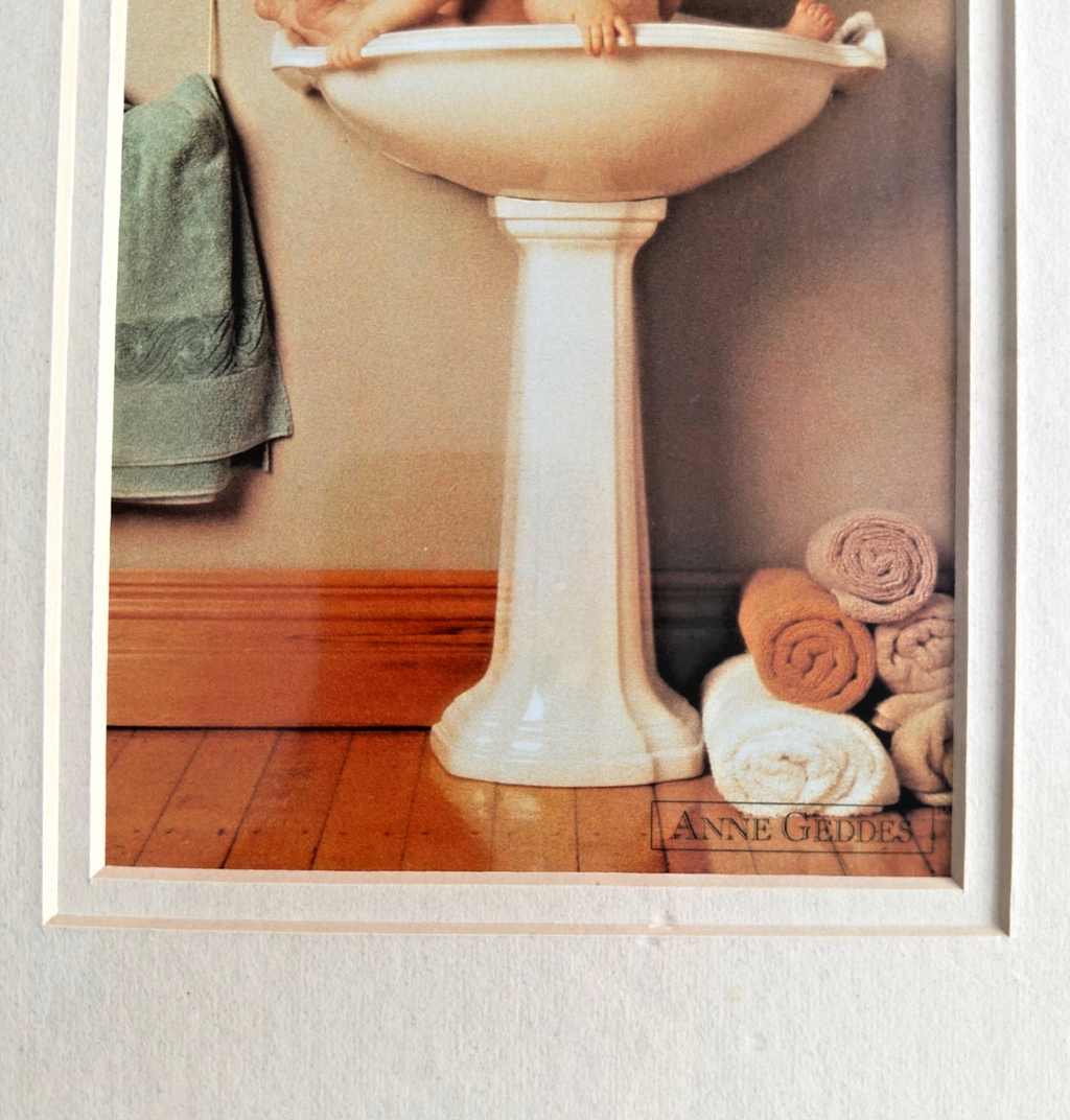 ANNE GEDDES  'LITTLE THOUGHTS W LOVE' ART PRINTS 1993