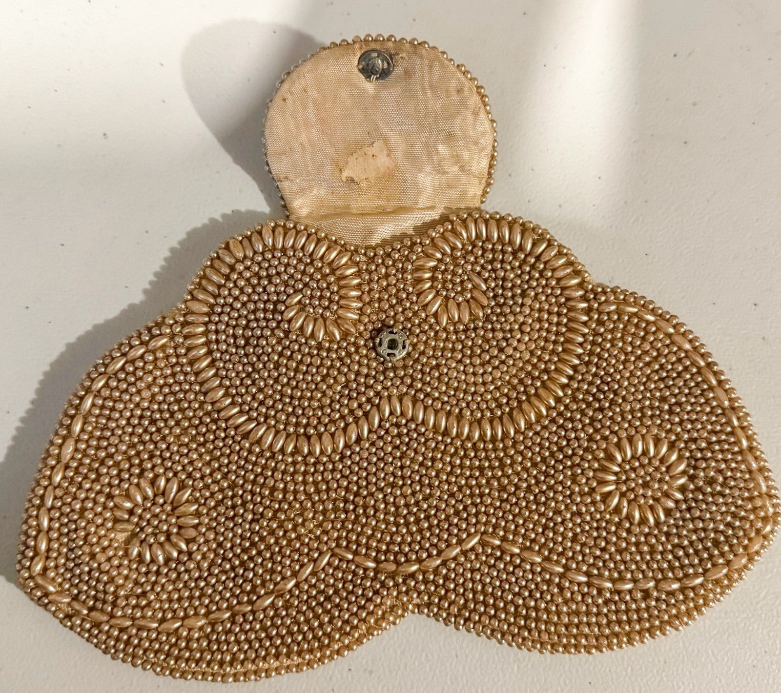 VINTAGE Beaded & Sequined Purse