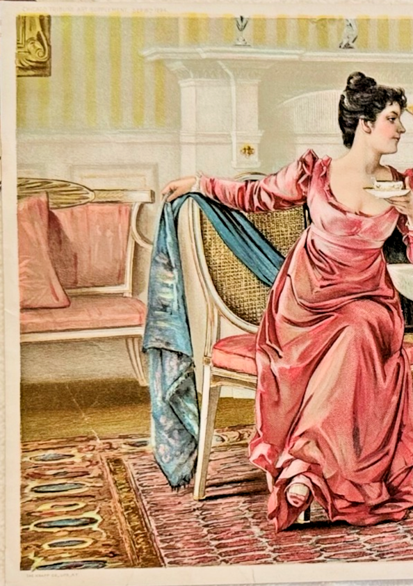 1894 Chicago Tribune ART Supplement 'How the Gossip Grew'