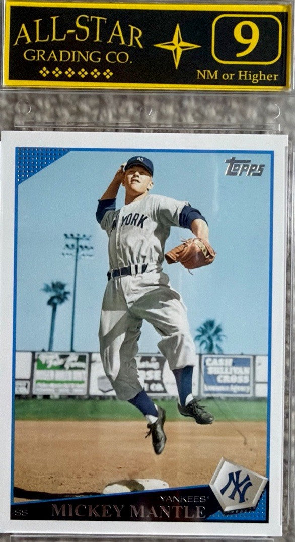 Mickey Mantle 2009 TOPPS #7 PSA 9