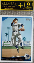 Mickey Mantle 2009 TOPPS #7 PSA 9