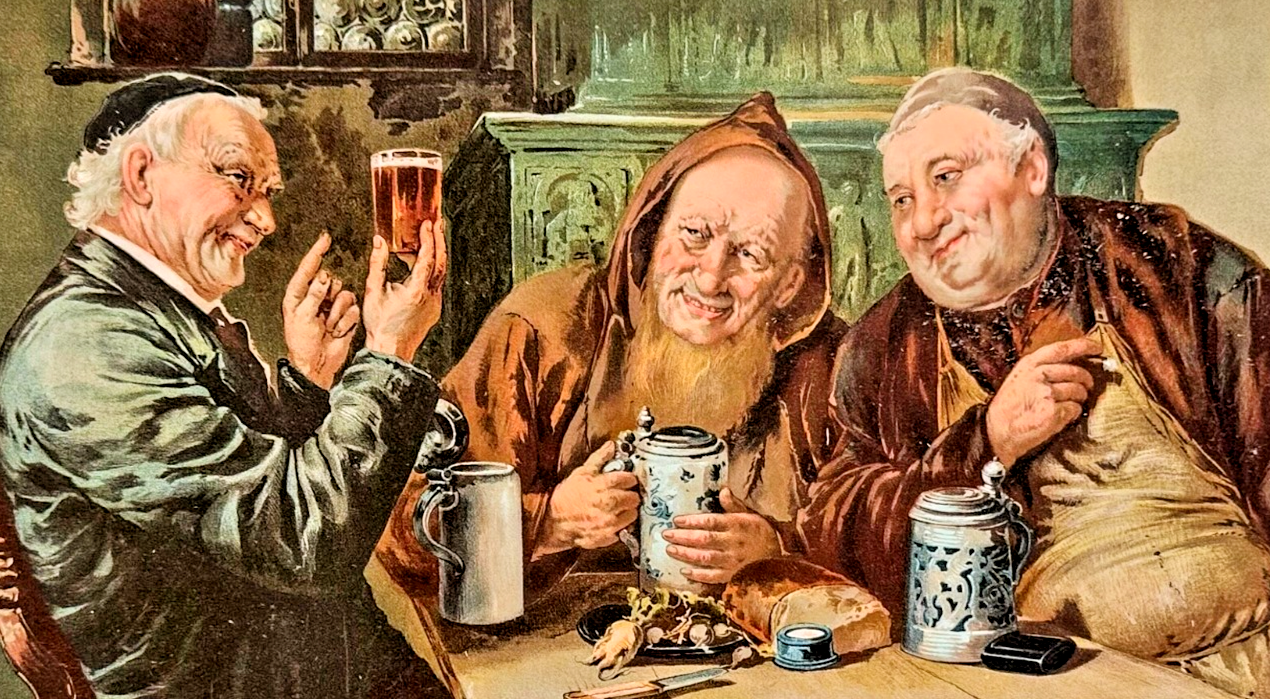 1895 Chicago Tribune ART Supplement 'A Judicial Decision'