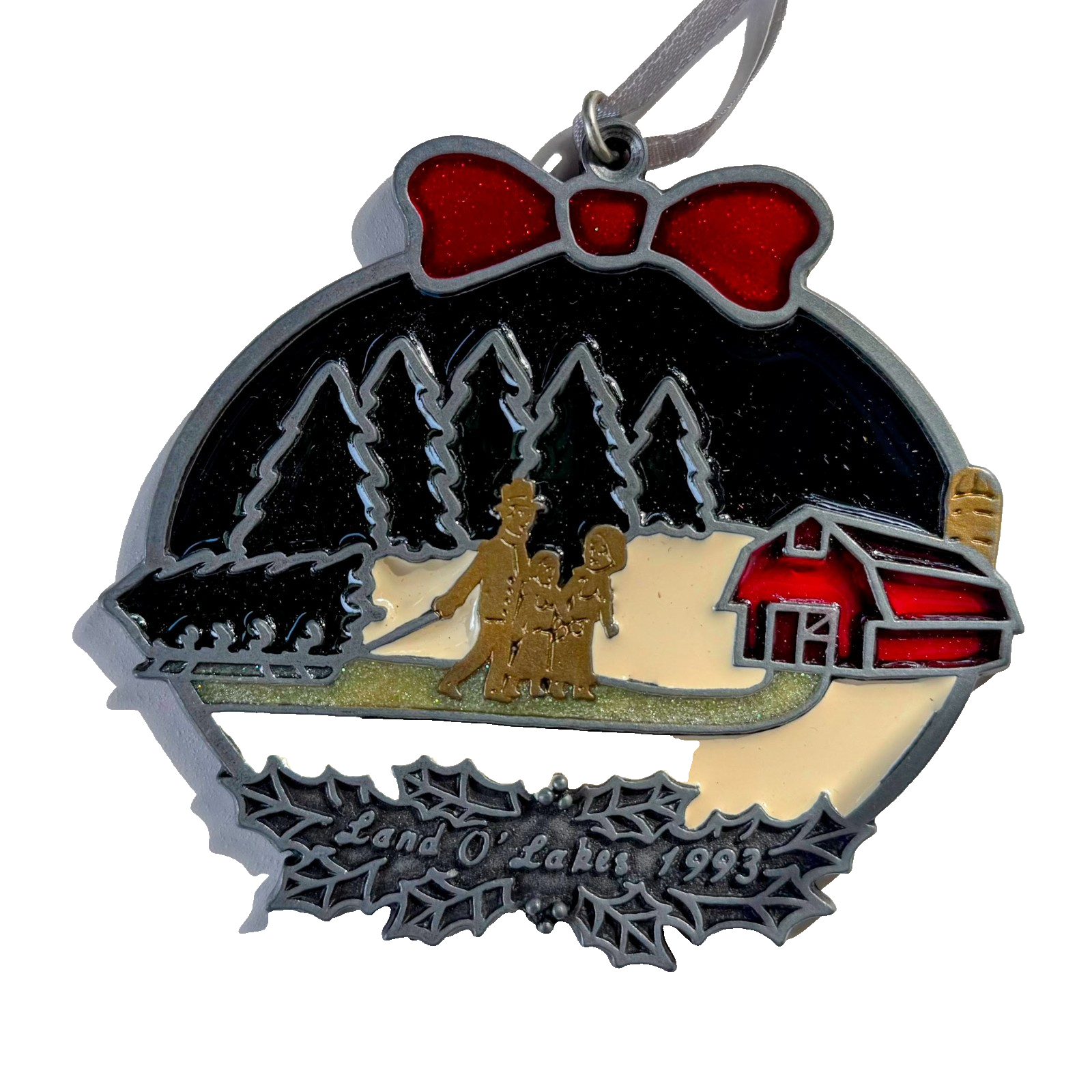 Rare VTG Land O'Lakes Ornaments 86/87 PLUS 90-93 assortment