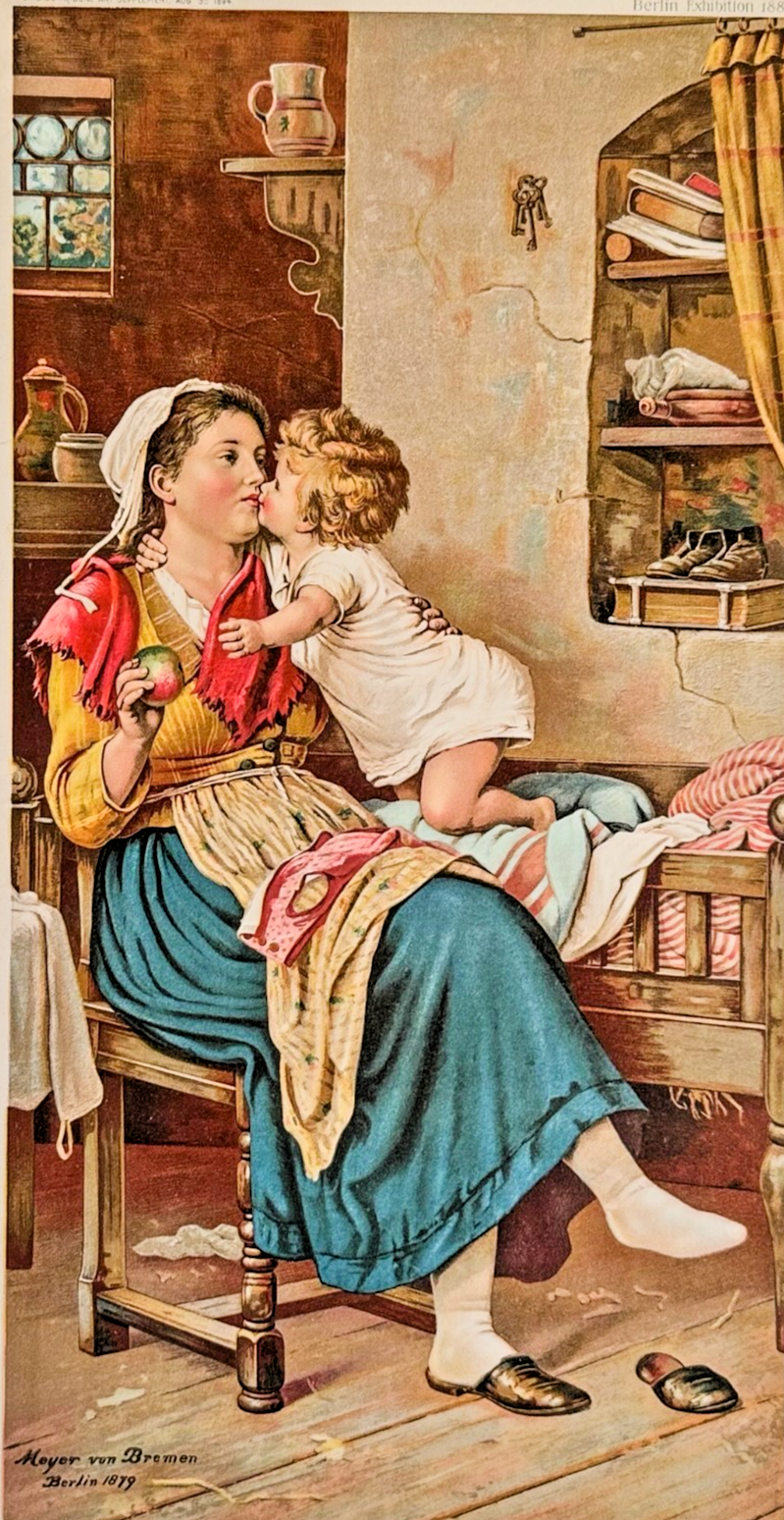 1894 Chicago Tribune ART Supplement 'Baby's Birthday'