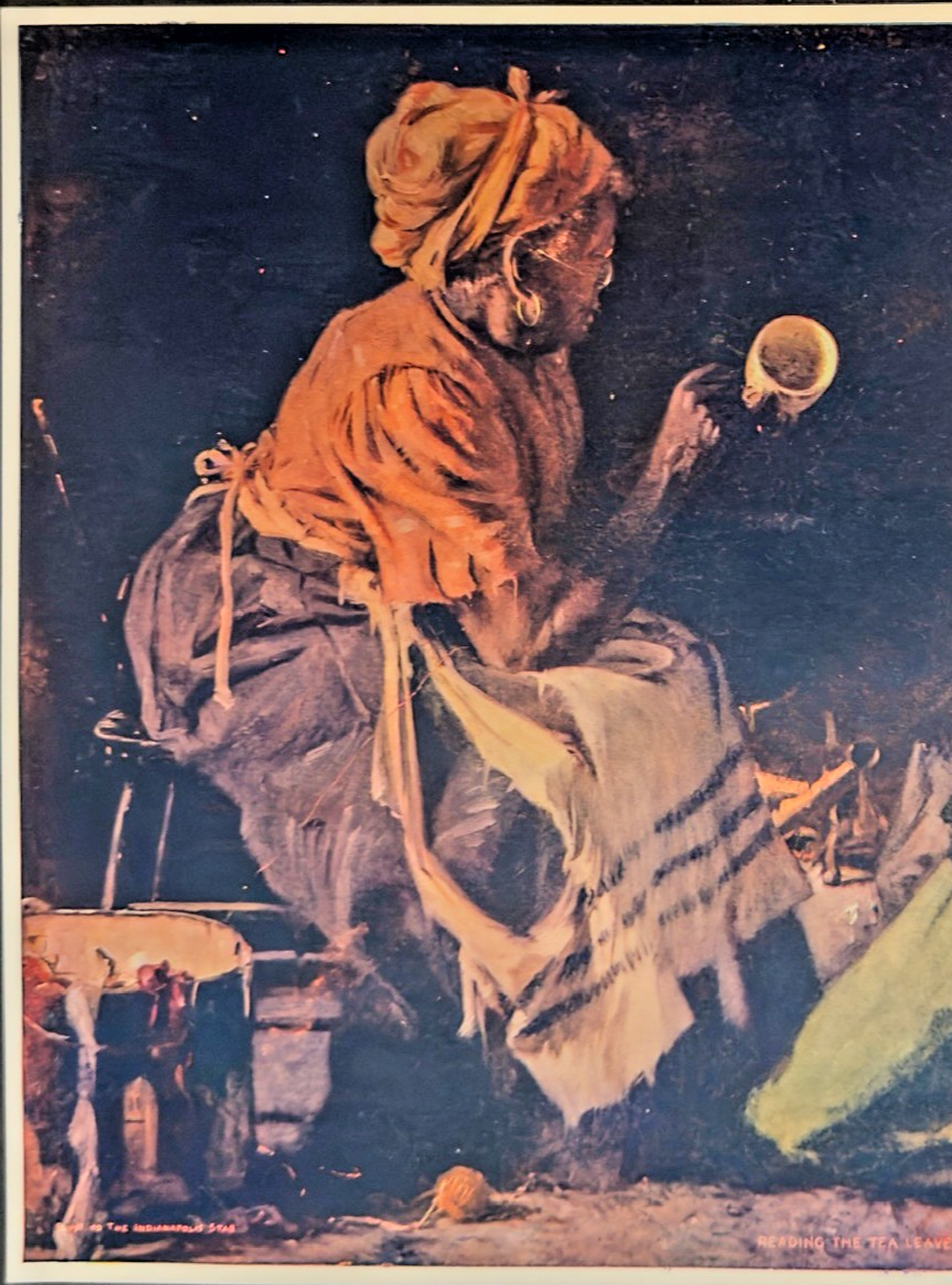 1906 Supplement to the Indianapolis Star— "Reading the Tea Leaves"