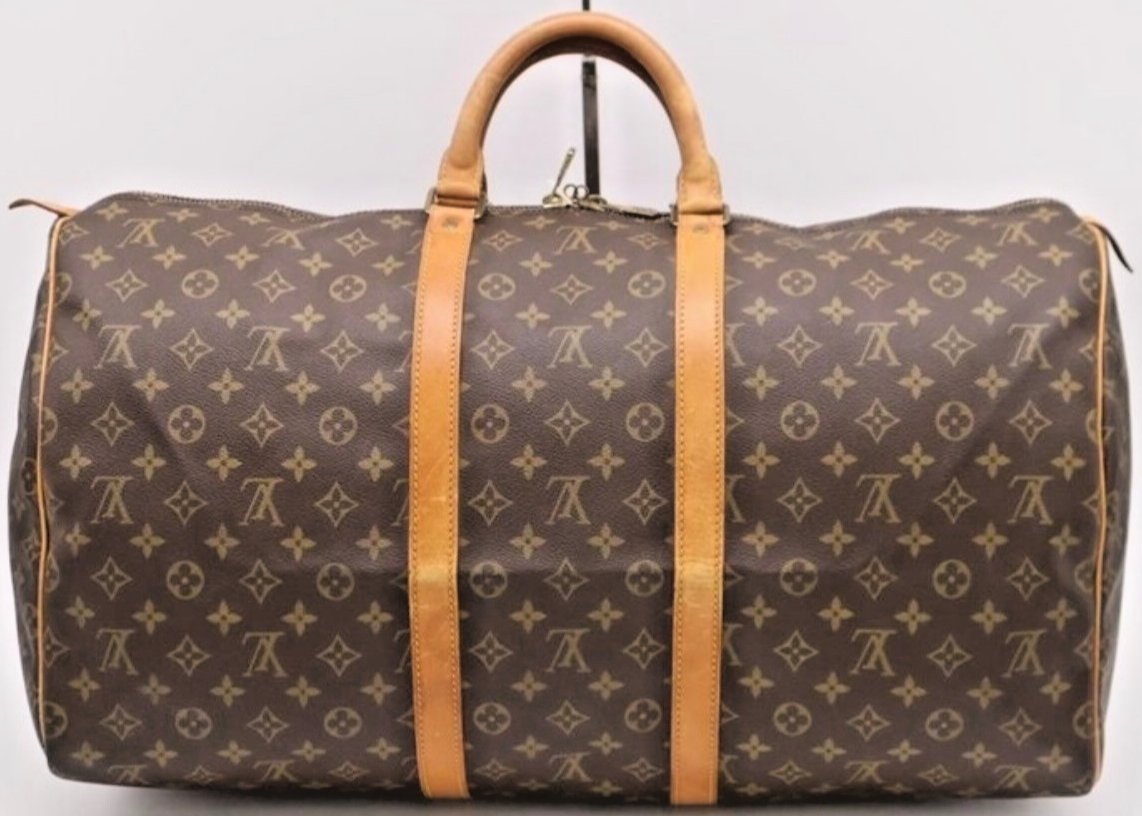 Authentic Louis Vuitton Monogram Keepall 55 – Vintage 1983- VI863-Made in France