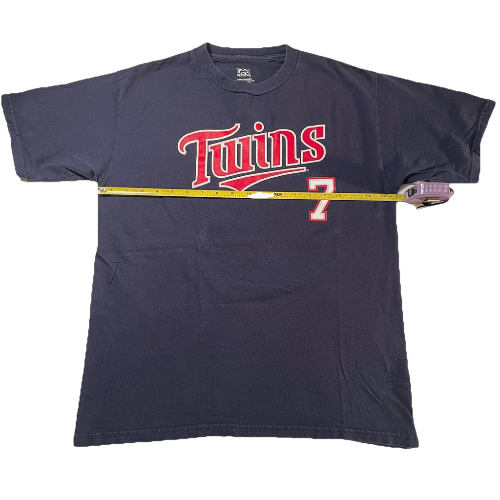 Vintage 2007 Joe Mauer Twins Shirt #7 XL