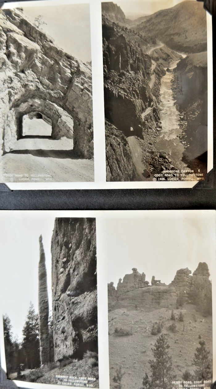 Vintage Yellowstone Souvenir Photo Booklet / Album – “The Wonders of Geyserland”