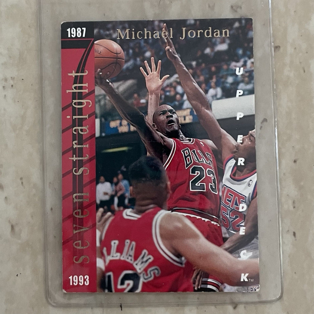 1993-94 Upper Deck Michael Jordan Wilt Chamberlain Seven Straight Scoring Title