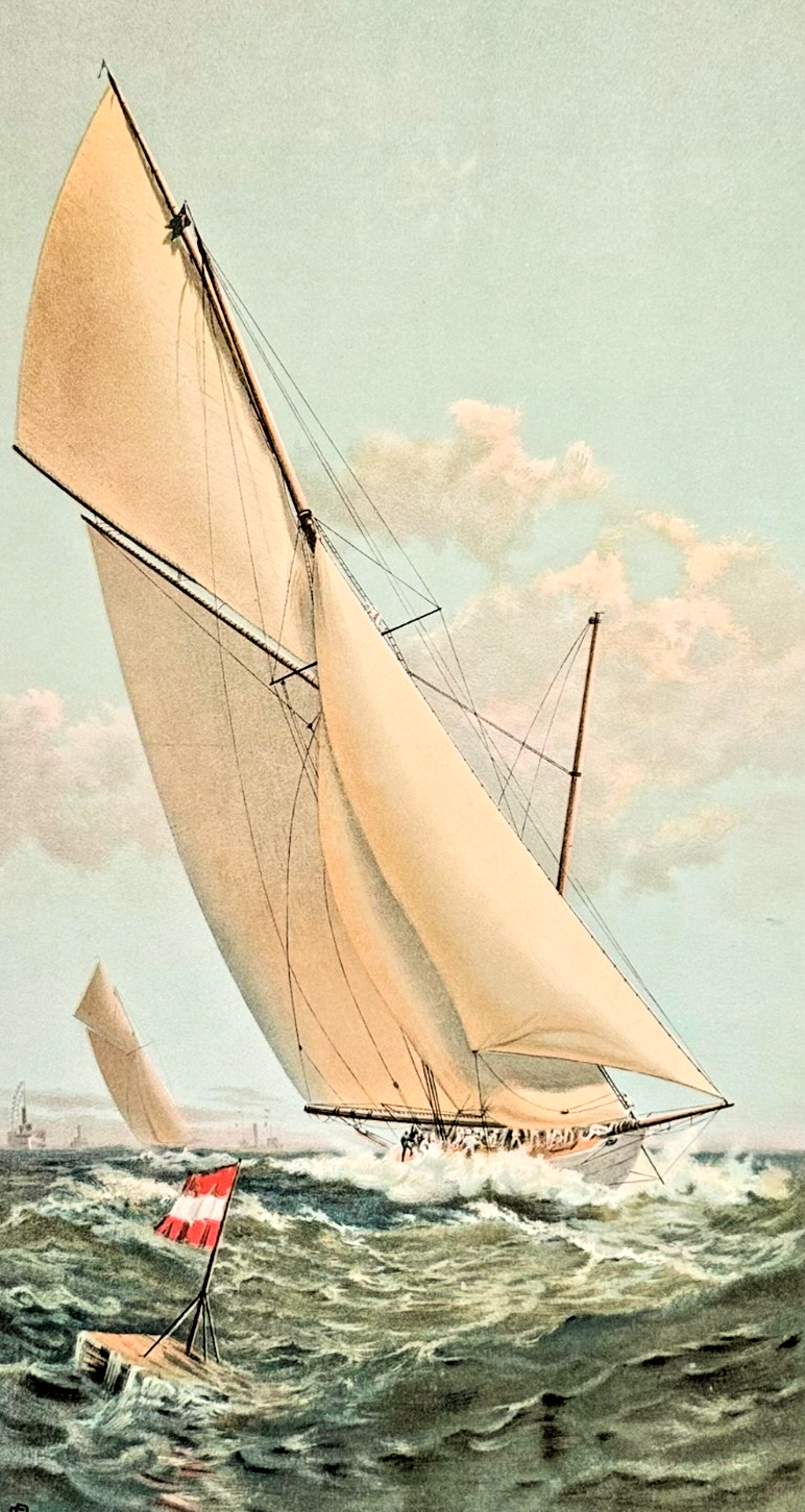 1895 Chicago Tribune ART Supplement 'Defender'