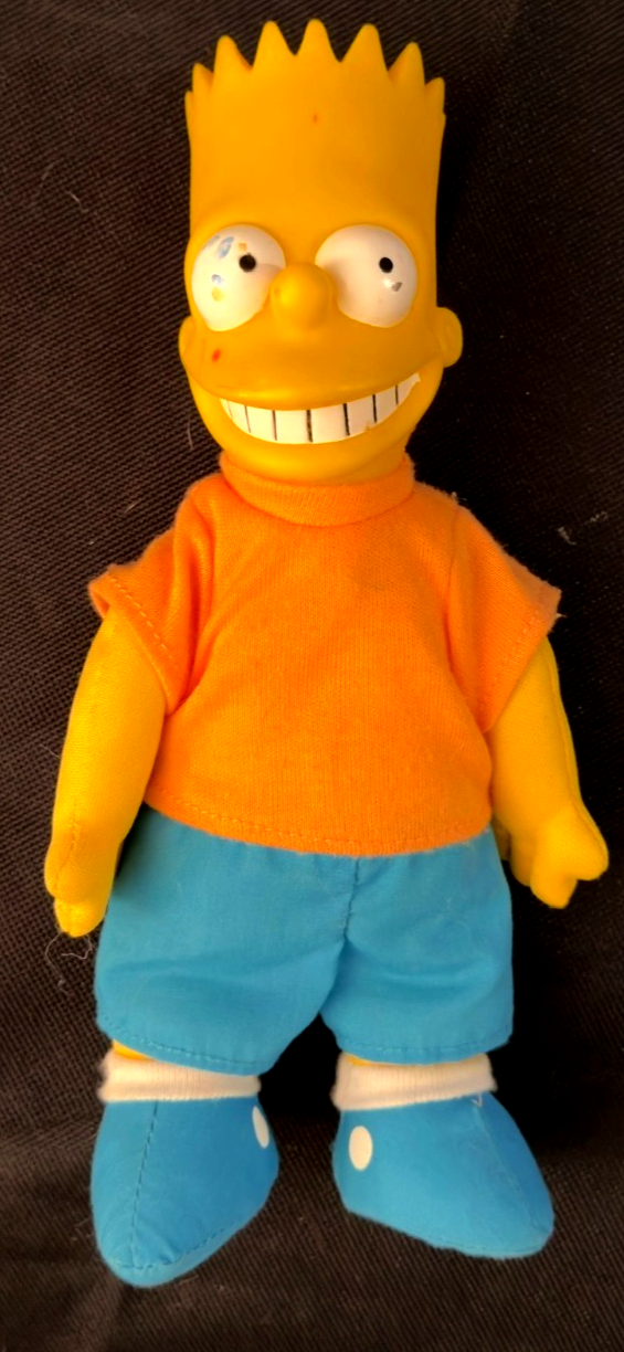 Vintage The Simpsons Plush Doll Lot – Complete Family Set