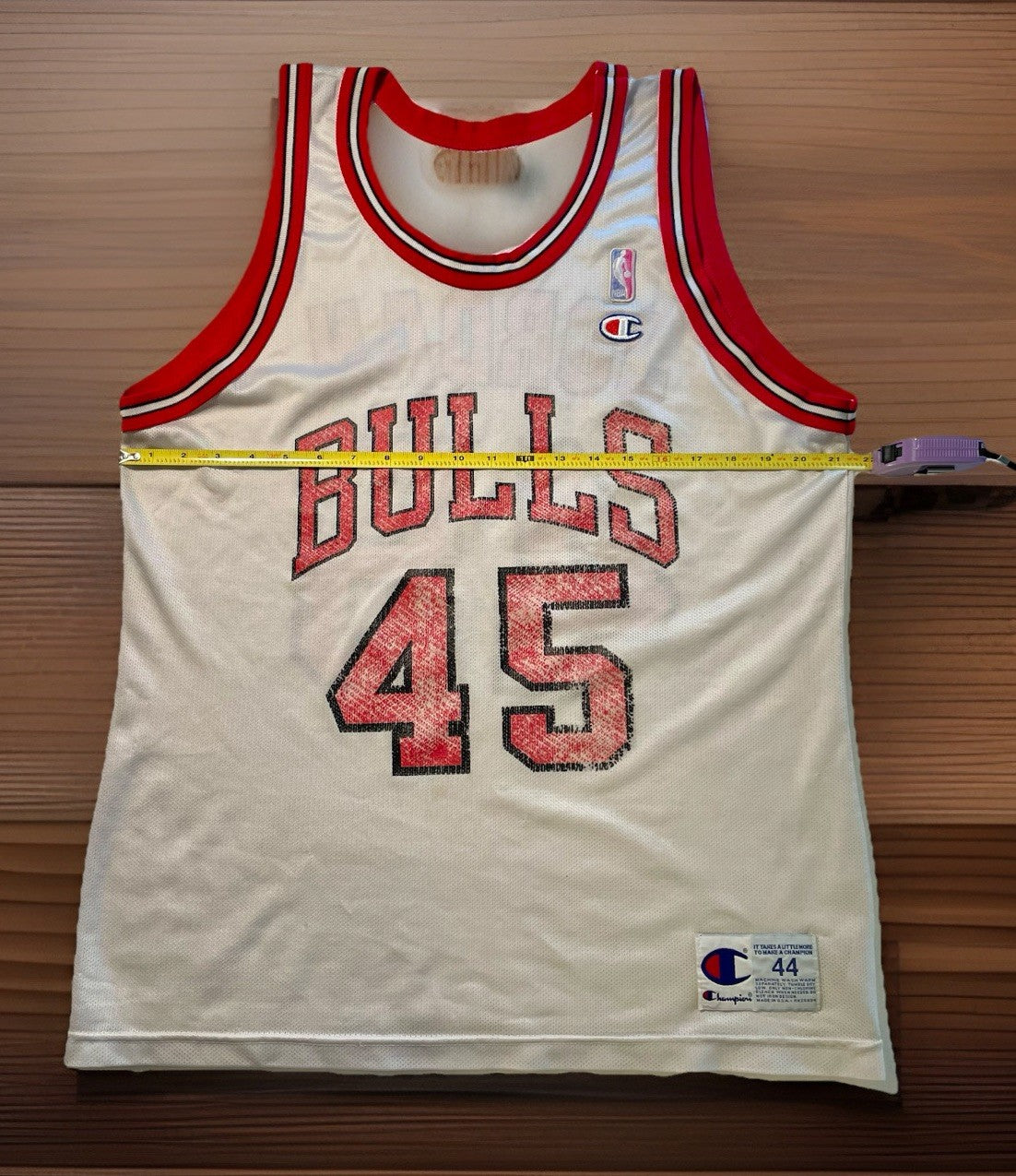 Vintage Michael Jordan Champion Jersey #45 Medium