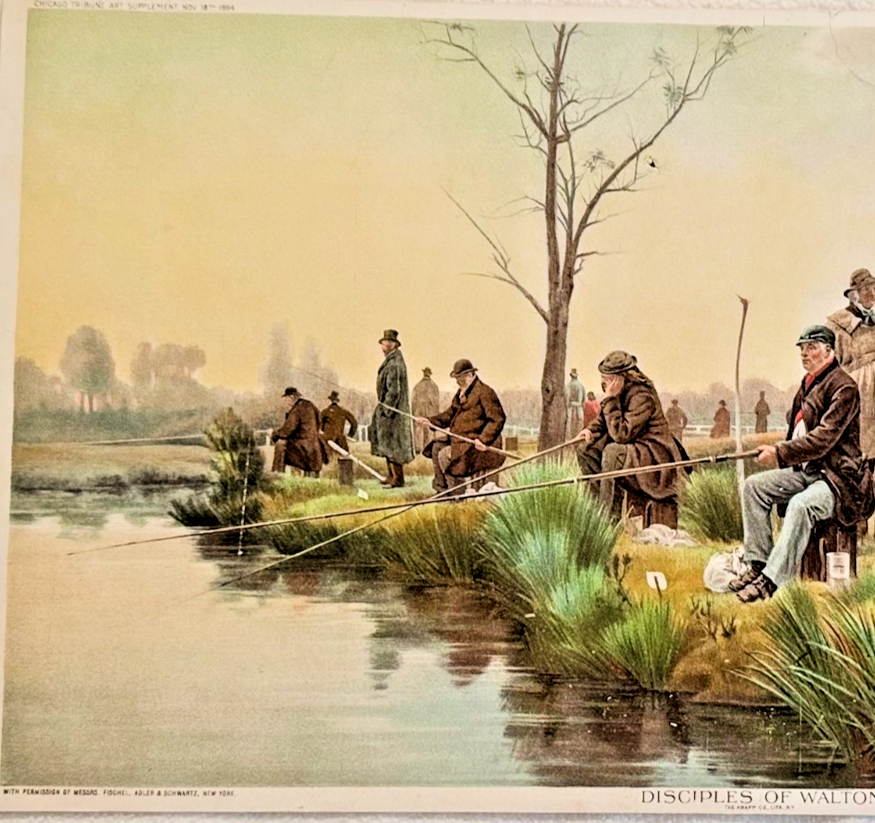 1894 Chicago Tribune ART Supplement 'Disciples of Walton'