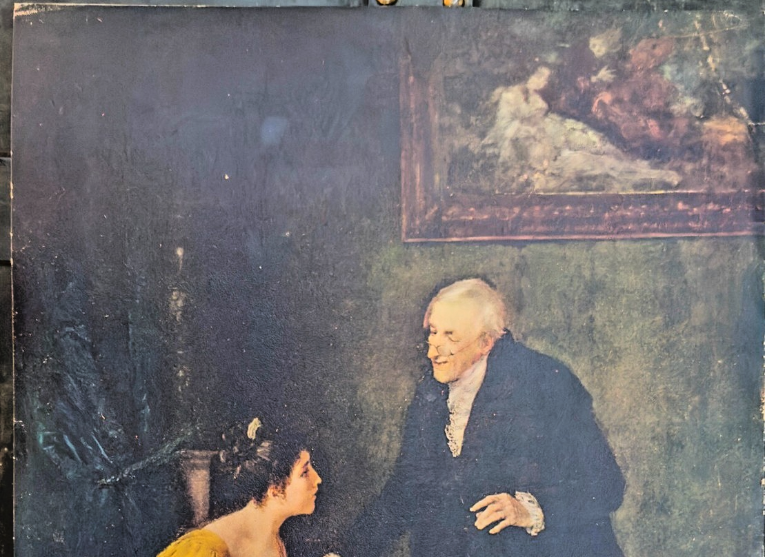 1902 Indianapolis Sentinel Sunday Supplement Print - “Needlessly Anxious"