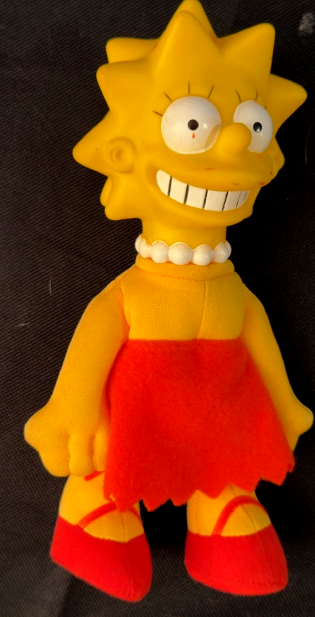 Vintage The Simpsons Plush Doll Lot – Complete Family Set