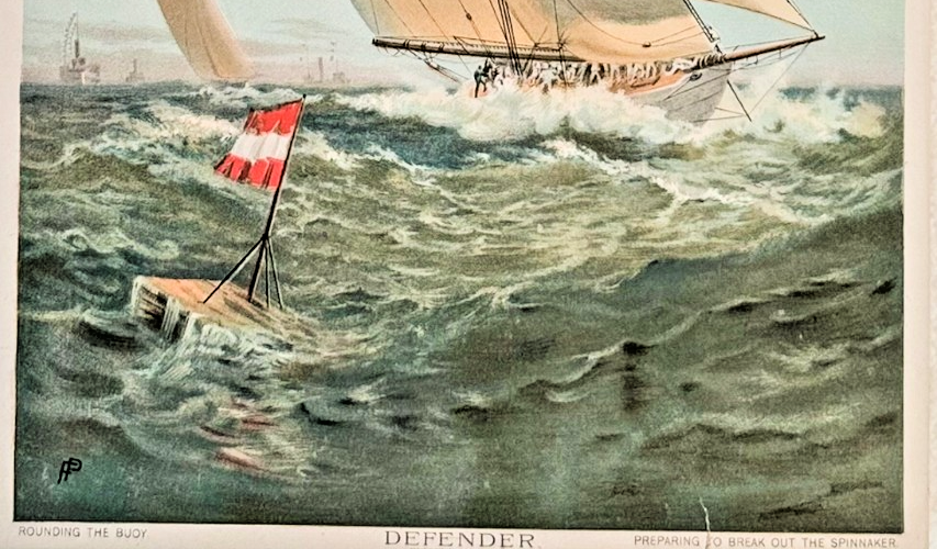 1895 Chicago Tribune ART Supplement 'Defender'