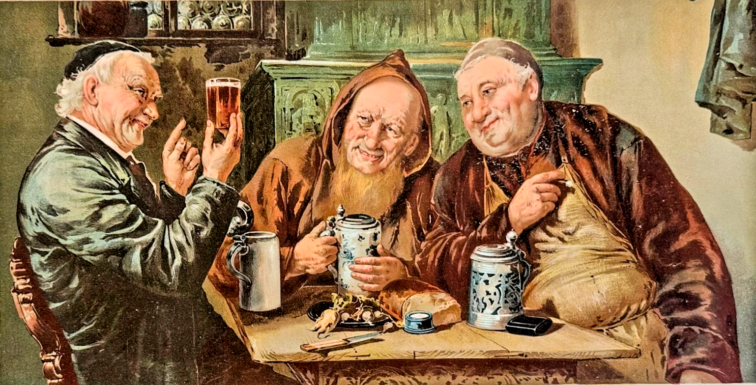 1895 Chicago Tribune ART Supplement 'A Judicial Decision'