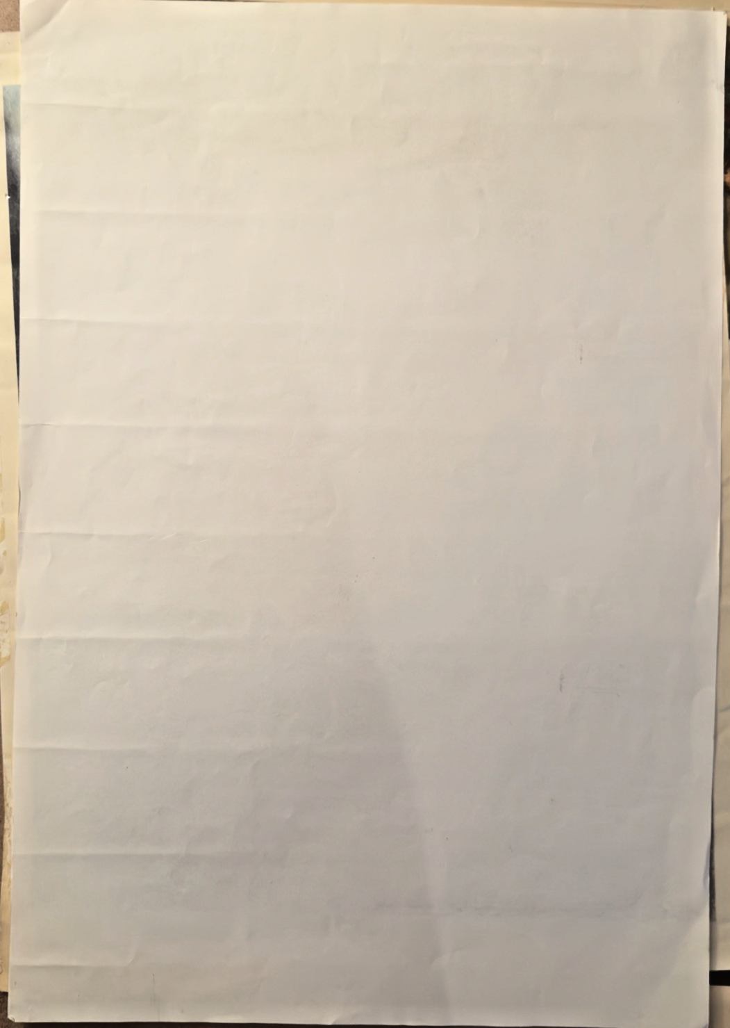 Vintage Chairman Hua Guofeng Official Portrait Poster (c. late 1970s)