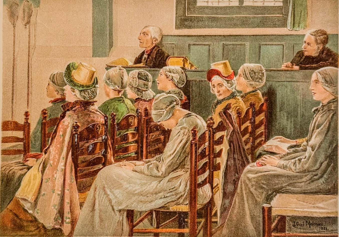 1893 Chicago Tribune ART Supplement - 'The Sermon' Gari Melchers