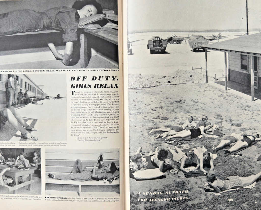 LOT 2 LIFE MAGAZINES -1943 'BOW TIES' & 'AIR FORCE PILOT'