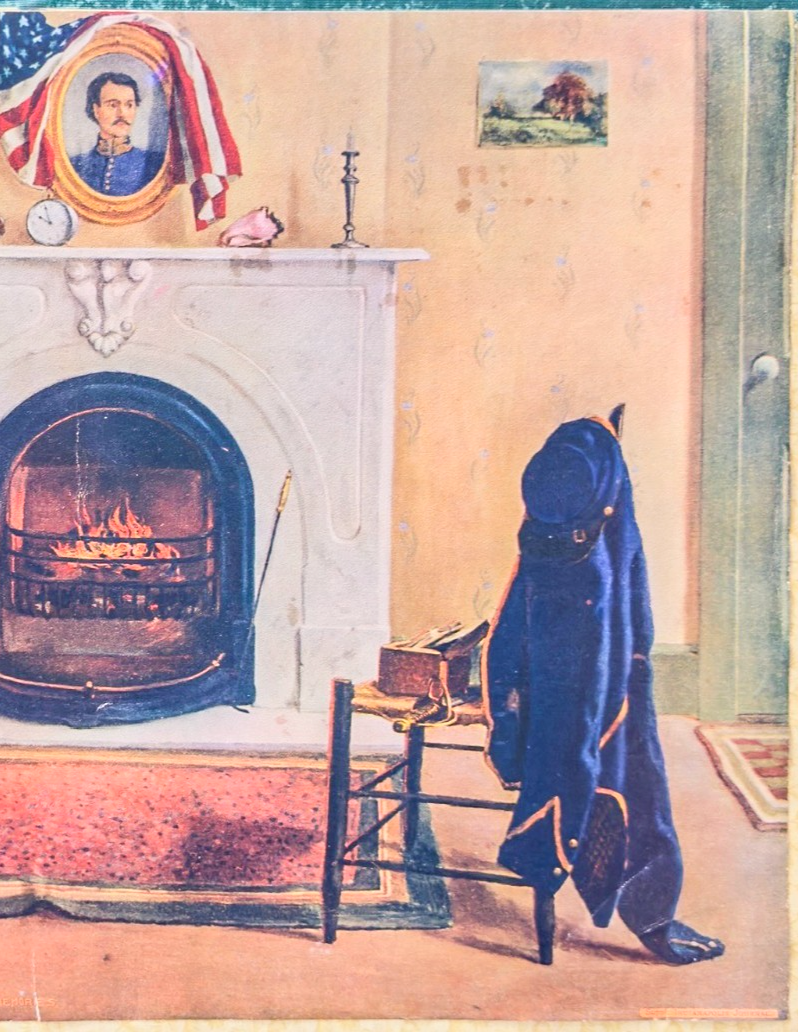 1901 Indianapolis Journal Art Supplement — "Treasured Memories" Edgar S. Cameron