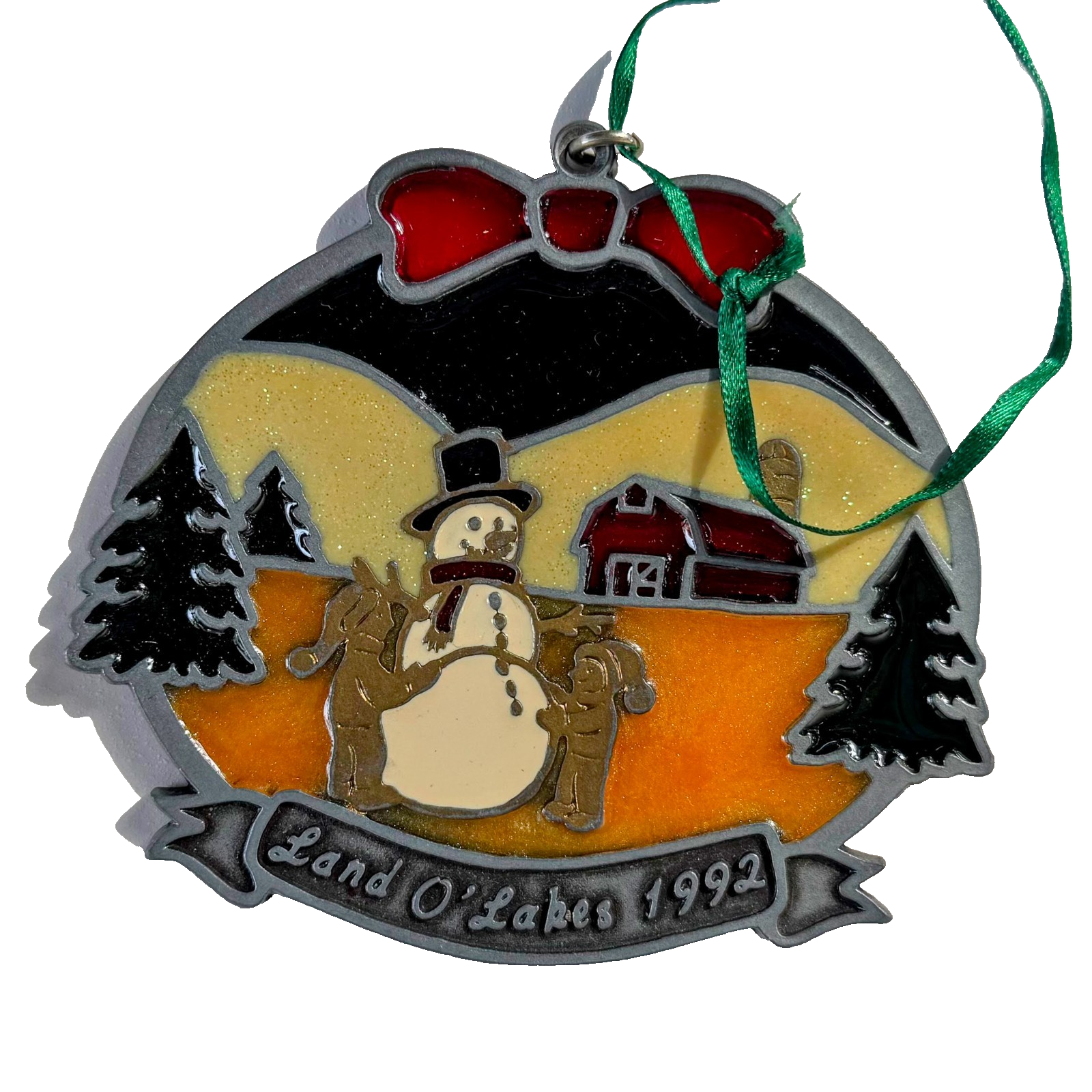 Rare VTG Land O'Lakes Ornaments 86/87 PLUS 90-93 assortment