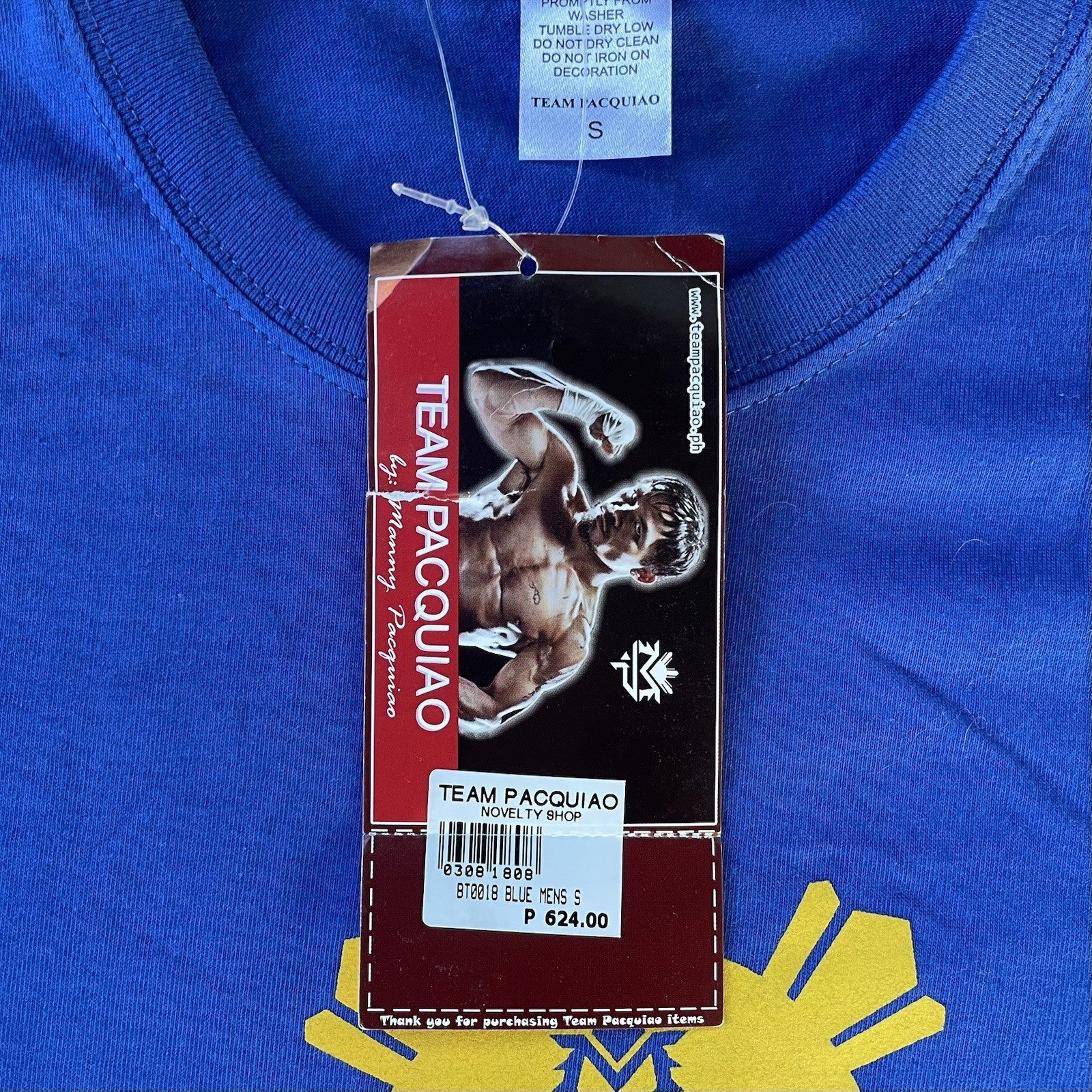 Manny Pacquiao Vintage Boxing Tshirt Tagalog Size S