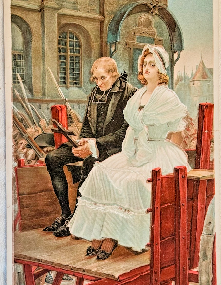 1894 Chicago Tribune ART Supplement 'Marie Antoinette Going to her Execution'