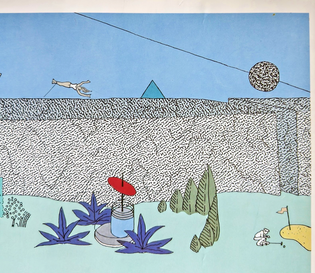 1984 Louisiana World Exposition Poster: Rem Koolhaas OMA Architectural Print