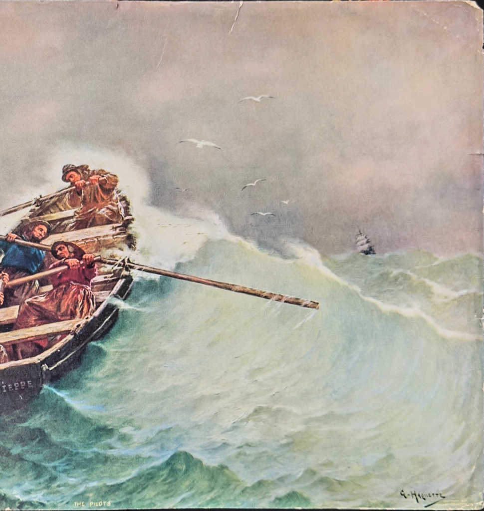 1901 Chicago Tribune Color Print — “The Pilots” (July 7, 1901)