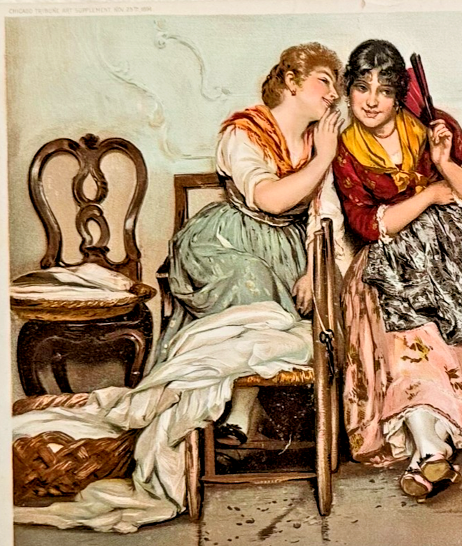 1894 Chicago Tribune ART Supplement 'Secrets'