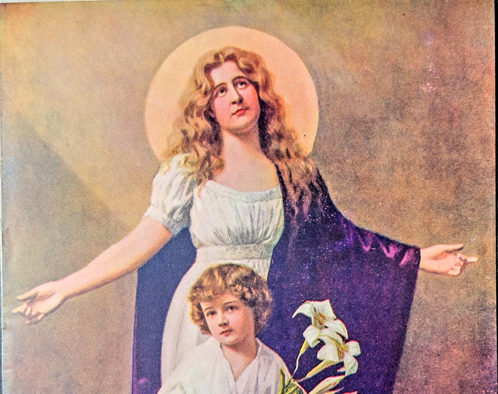 Indianapolis Journal Art Supplement (c. early 1900s) – “Madonna & Child”