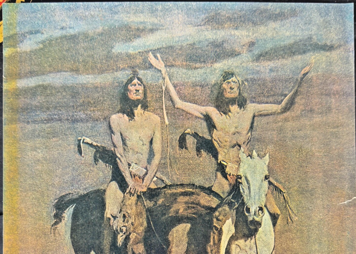 Frederic Remington Print – “The Appeal to the Great Spirit” – Chicago Examiner