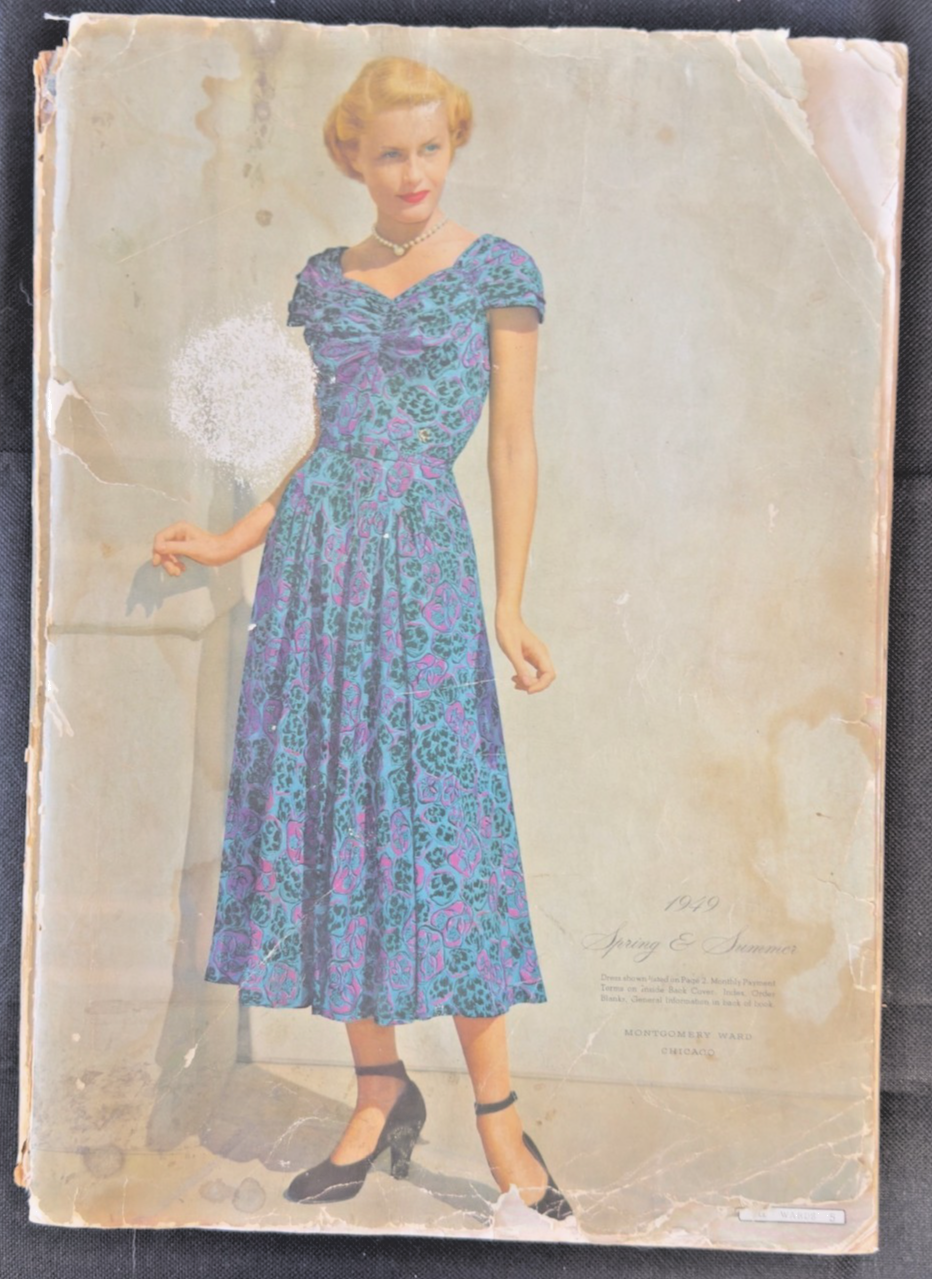1949 Montgomery Ward “Spring & Summer” Catalog – Vintage Fashion/Housewares