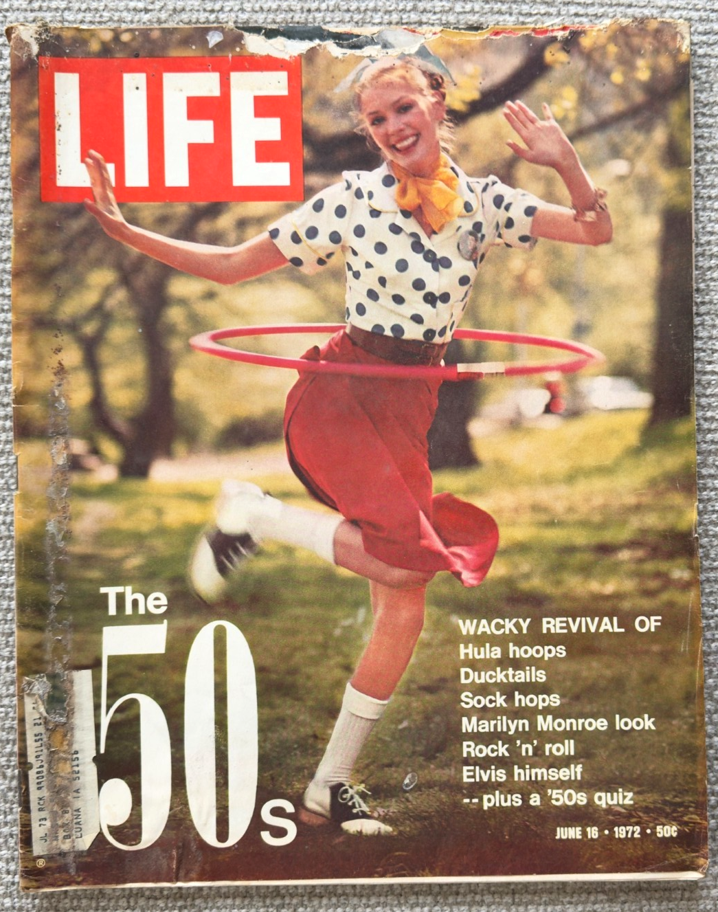 LOT 3 LIFE MAGAZINES-DECADES 50s 60s 70s