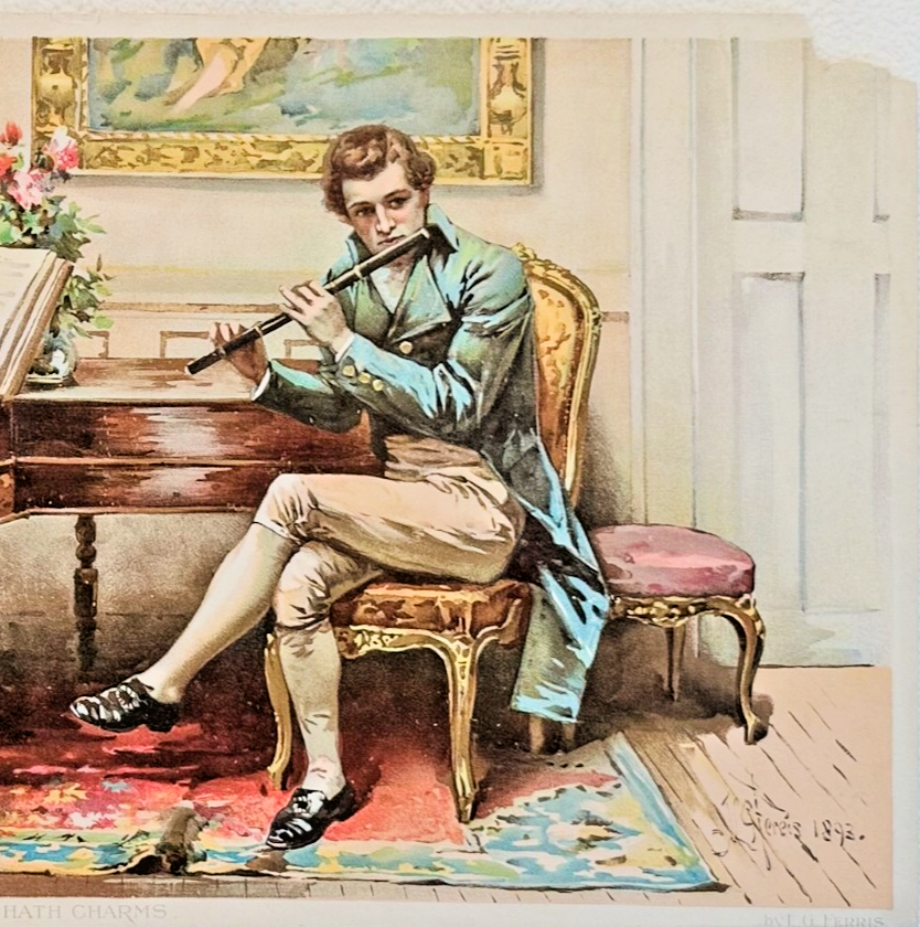 1894 Chicago Tribune ART Supplement 'Music Hath Charms'