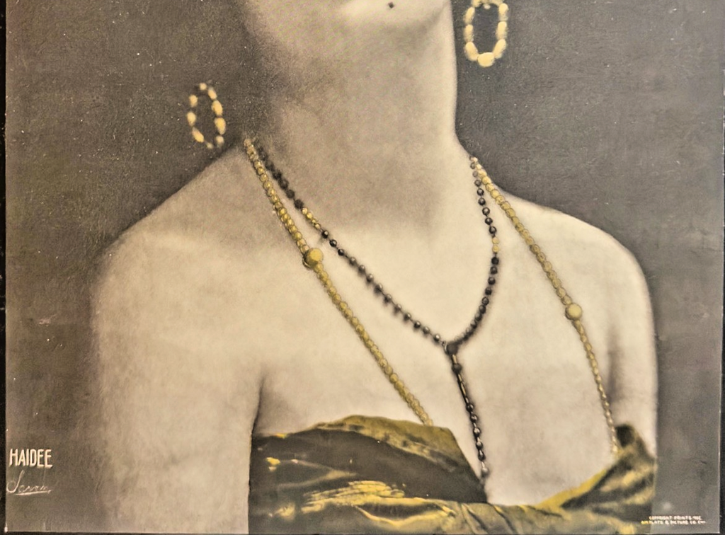 “Haidee" — 1902 Hand-Tinted Photogravure (Sarony Studio)