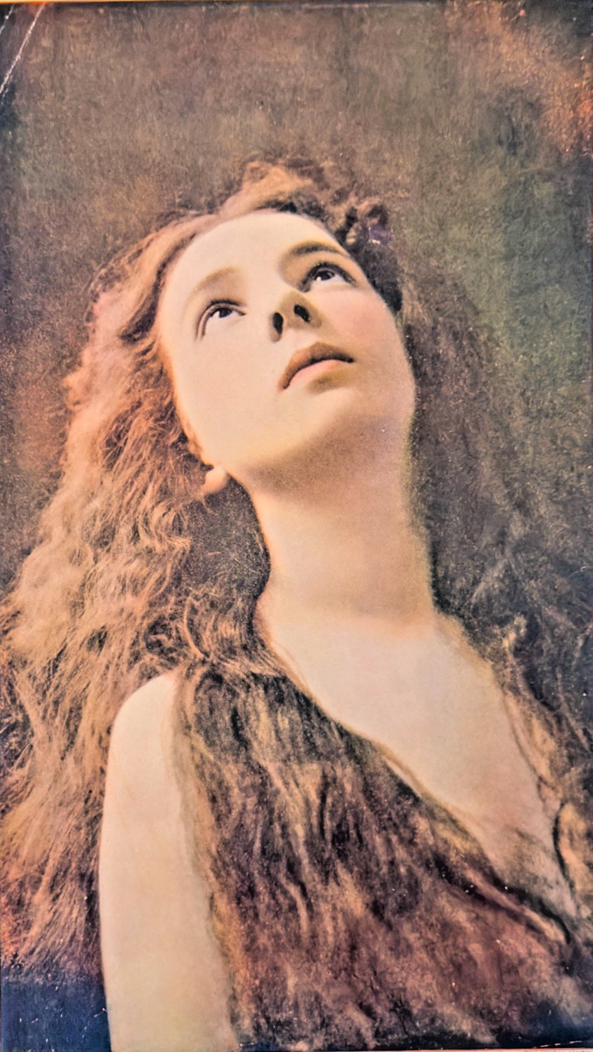 1900s Supplement to the Sunday Sentinel — "Weeping Magdalene"