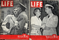 LOT 2 LIFE MAGAZINES -1943 'PICTURE ROMANCE' & 'SOLDIER'S FAREWELL'
