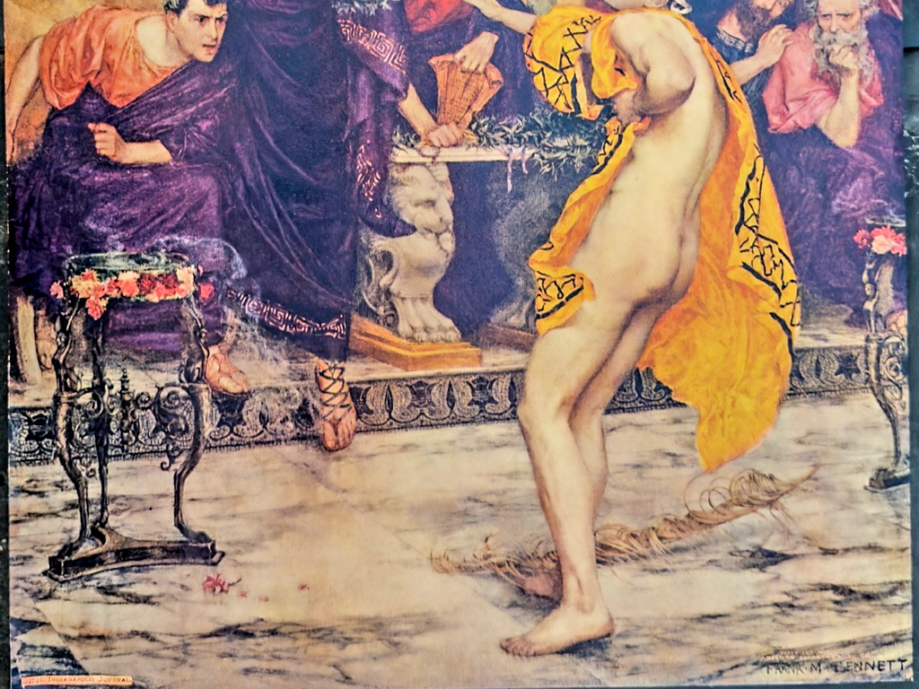 1903 Supplement to Indianapolis Journal- Frank M. Bennett Roman Scene