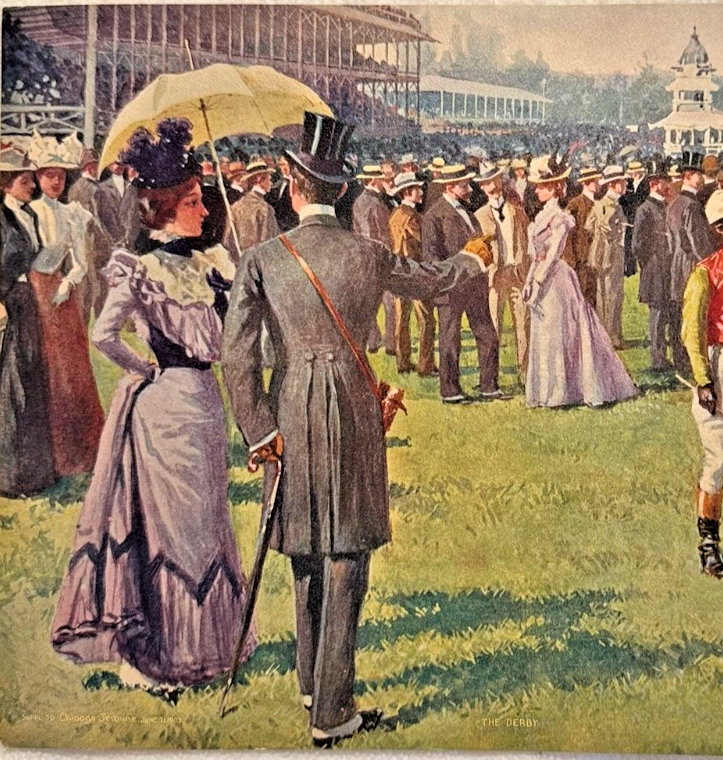 1902 Chicago Tribune ART Supplement - 'The Derby'